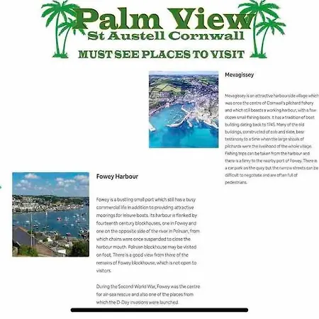 Palm View Luxury Botanical Themed Apartment With Sauna St Austell Exterior photo
